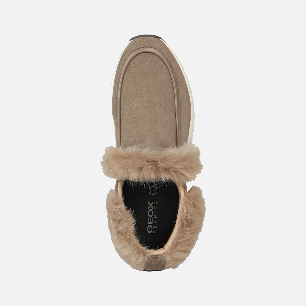 Geox Bayan Ankle Bot Koyu Bej Rengi - Falena Abx - KCX-942305